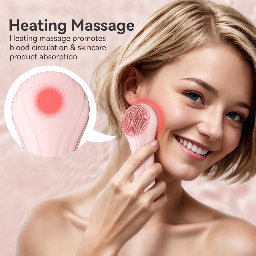 PureSkin™ - Silicone Facial Cleansing Brush