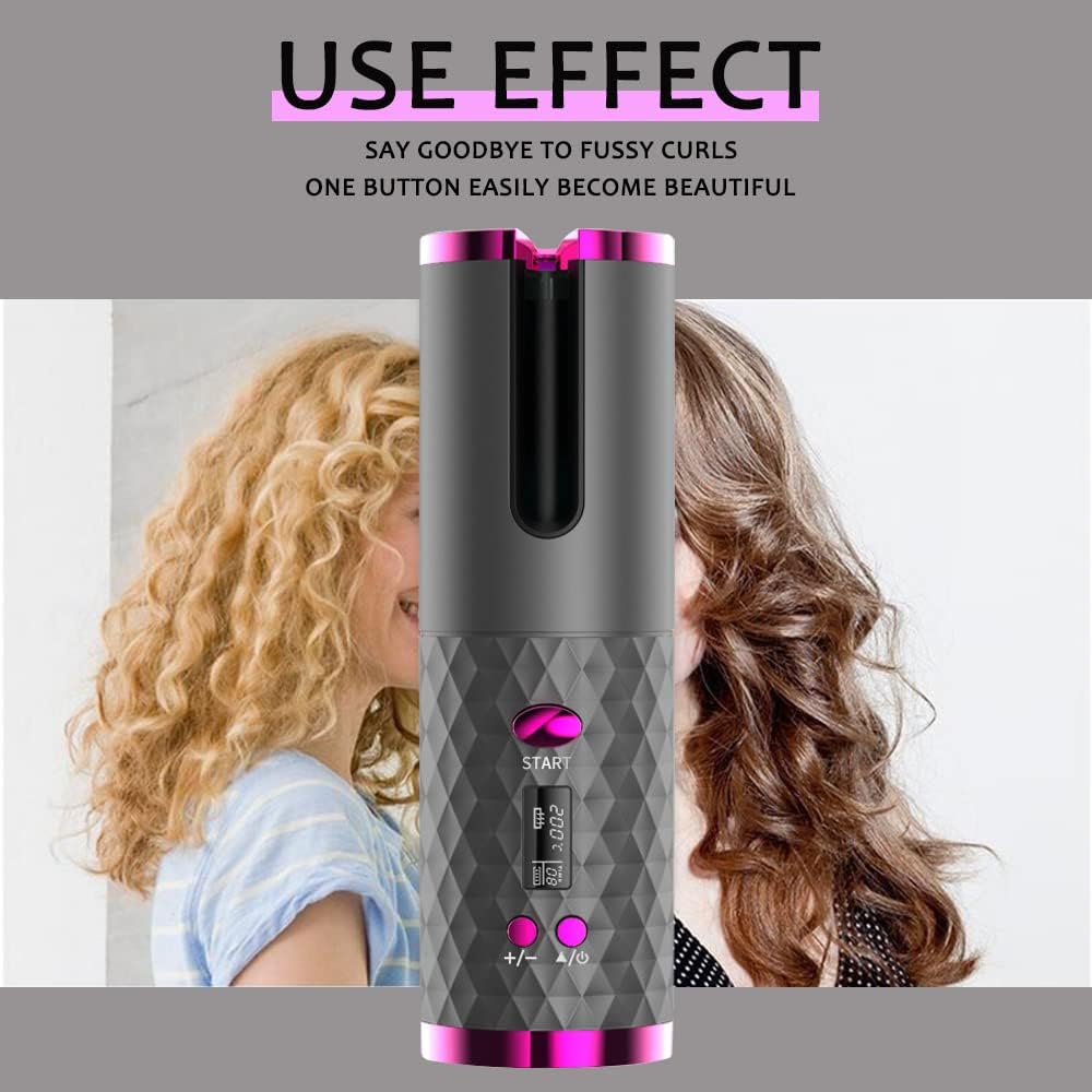 CurlMate™ - Rechargeable Automatic Hair Curler