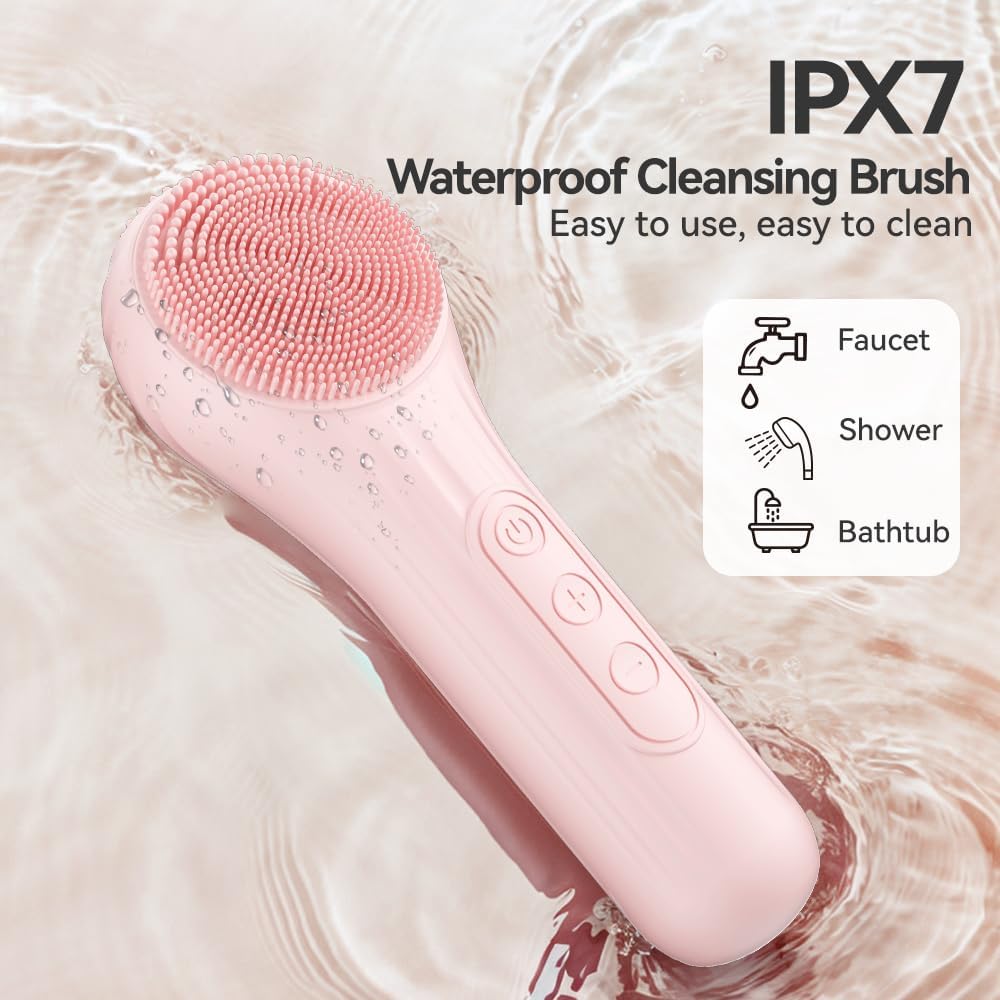 PureSkin™ - Silicone Facial Cleansing Brush