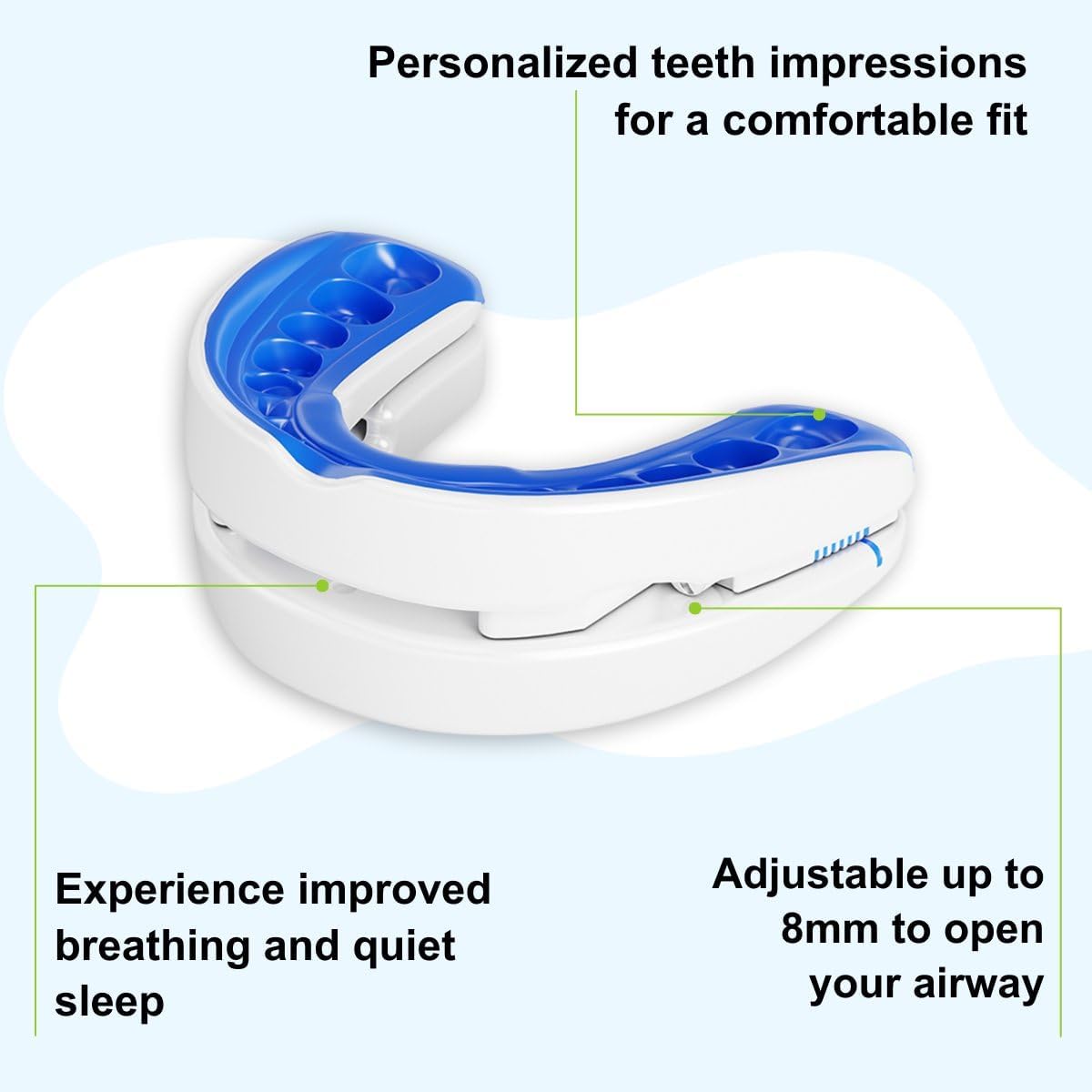 SilentNight™ - Adjustable Silicone Anti-Snoring Device