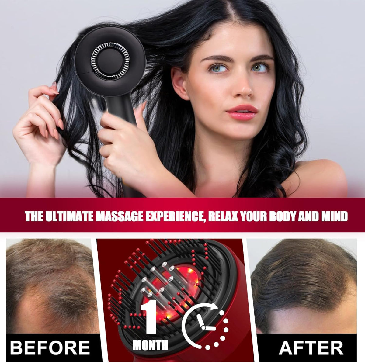 GrowComb™ - Hair Growth Scalp Massager Comb