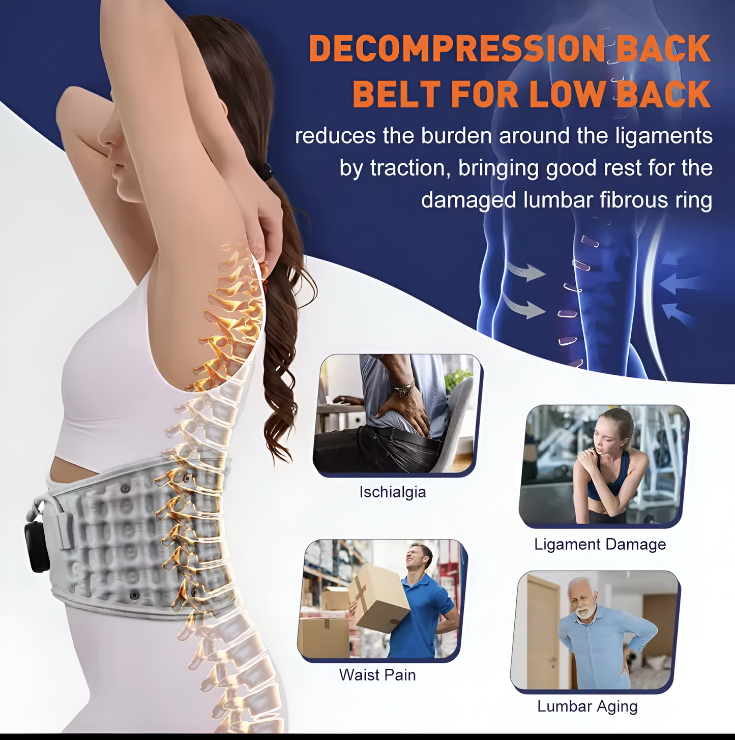 ThermaBelt™ - Infrared Red Light Heating Massage Belt