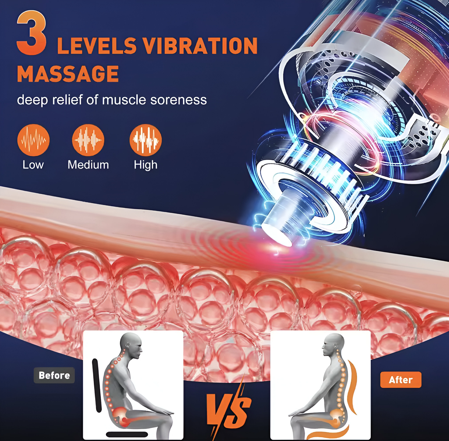 ThermaBelt™ - Infrared Red Light Heating Massage Belt