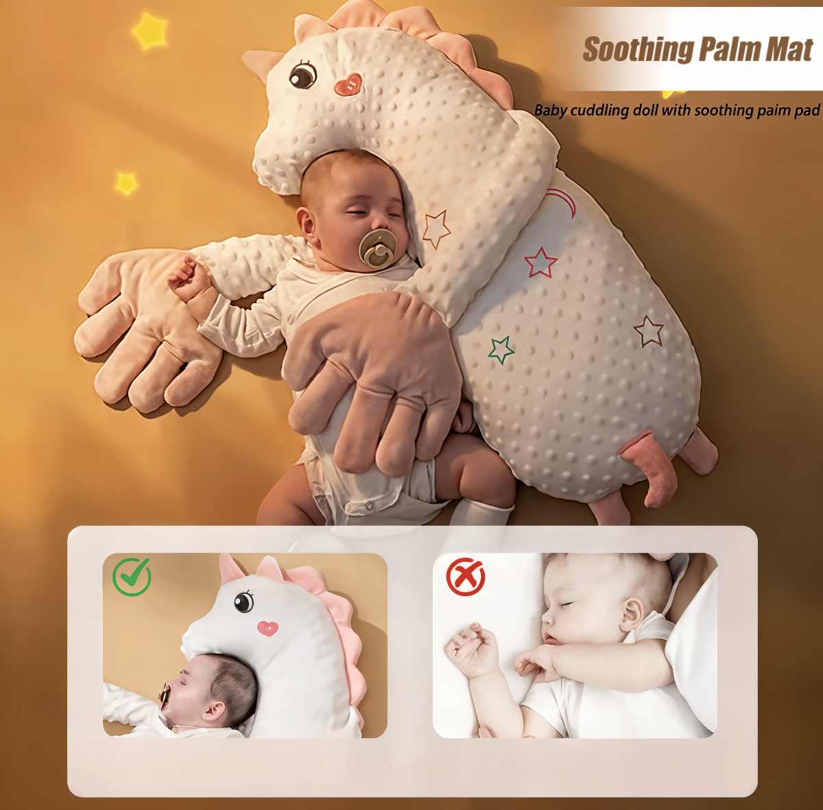 CuddlePillow™ - Soothing Baby Sleep Pillow