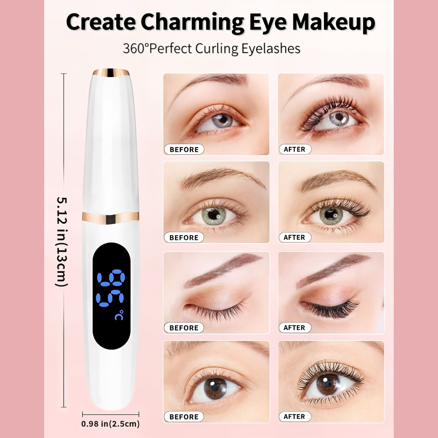 LashHeat™ - Electric Heated Eyelash Curler
