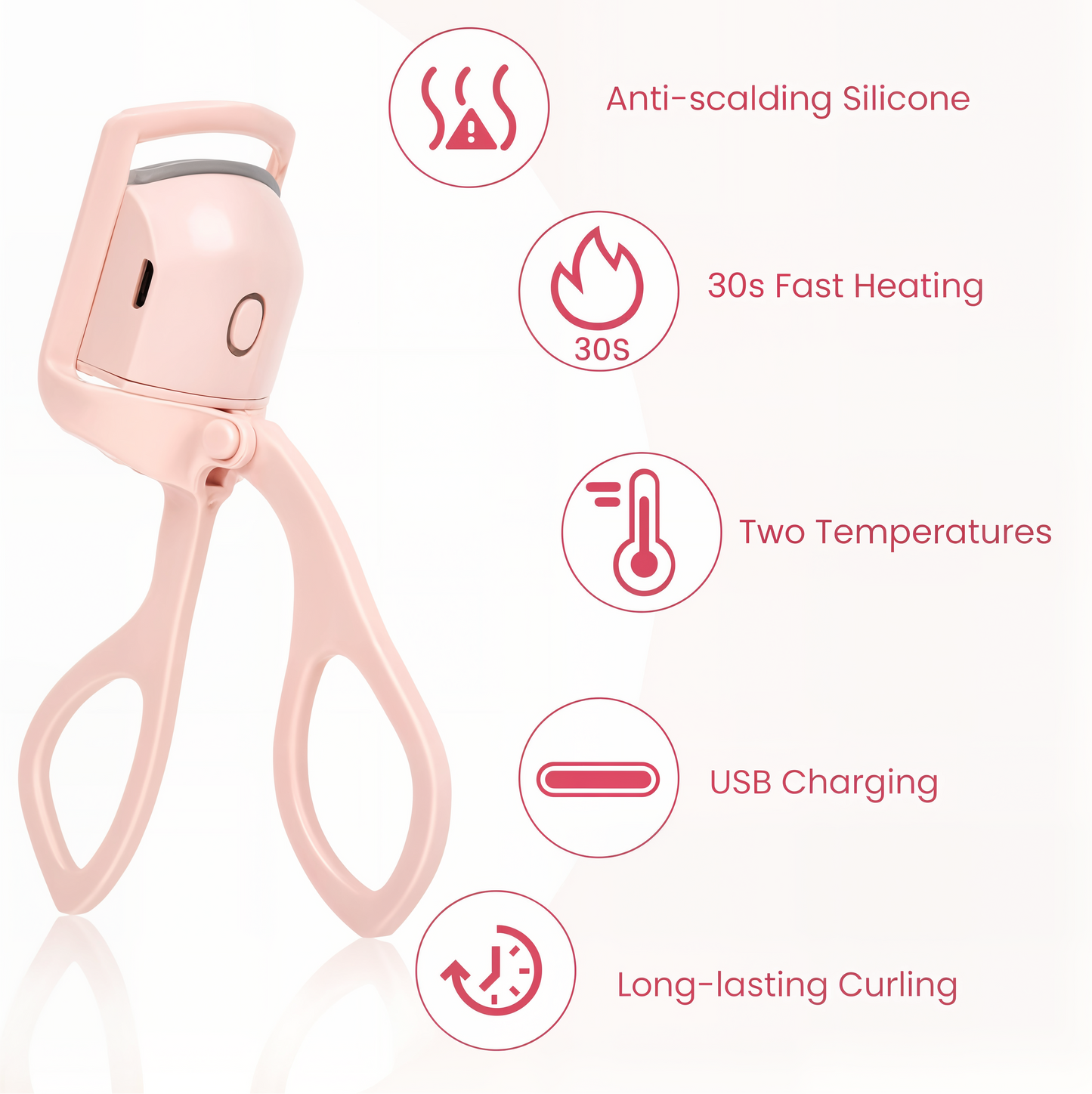 CurlEase™ - Heated Eyelash Curler