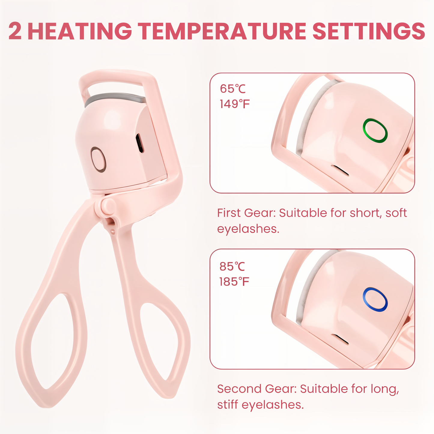 CurlEase™ - Heated Eyelash Curler