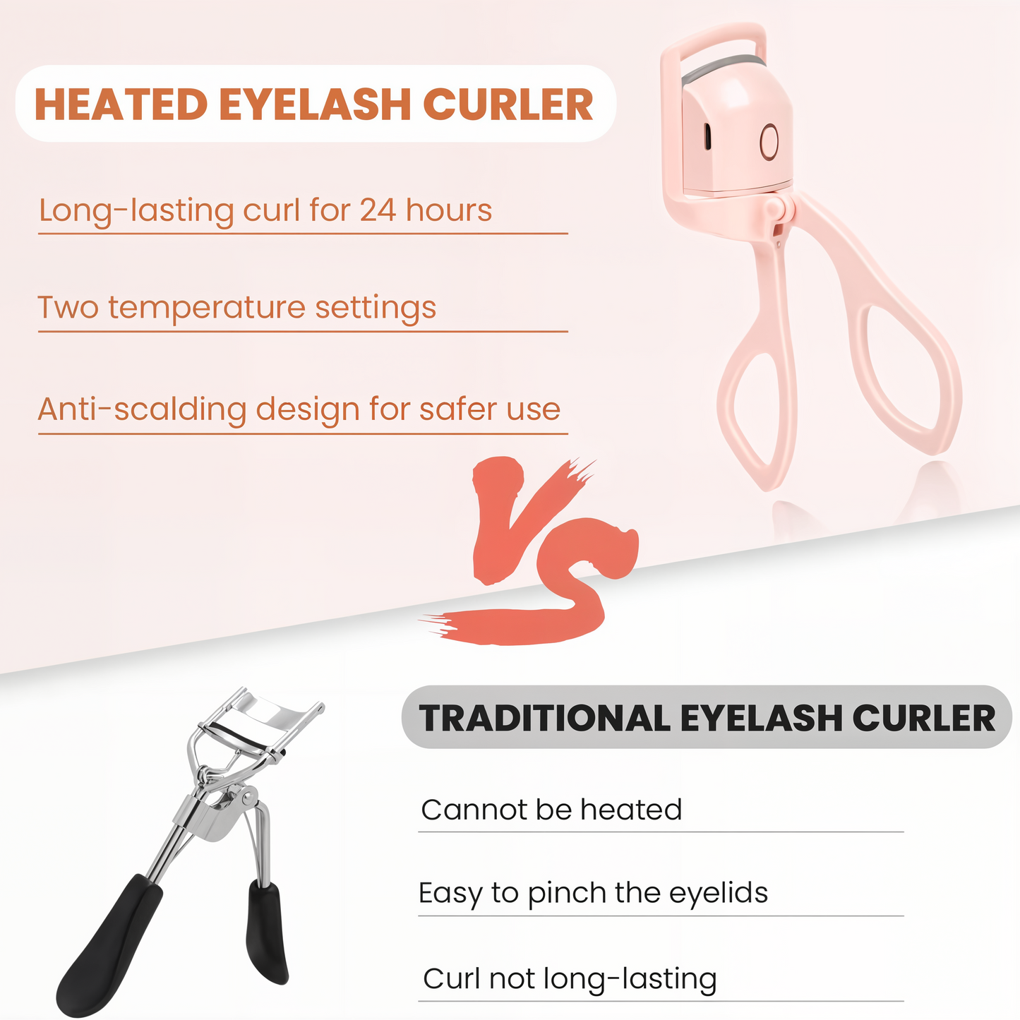 CurlEase™ - Heated Eyelash Curler
