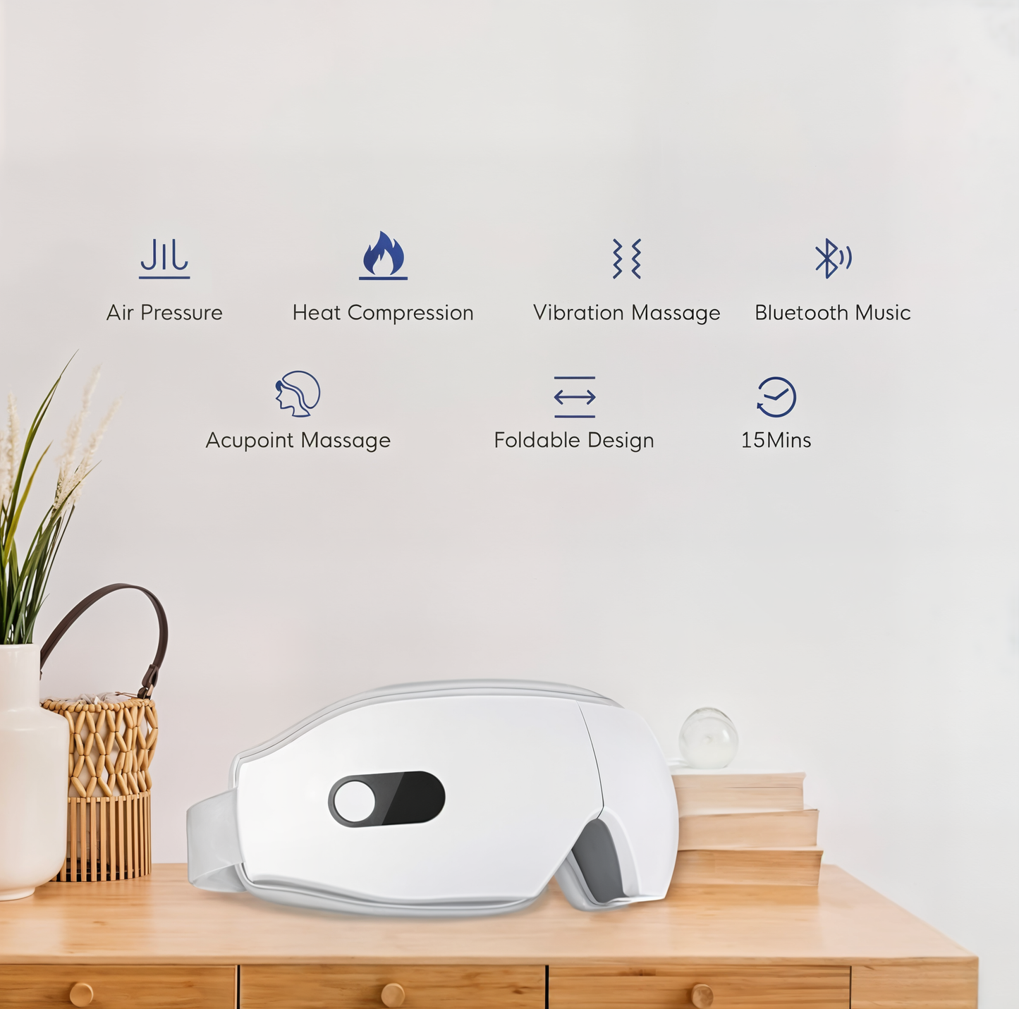 EyeZen™ - Bluetooth Eye Massager