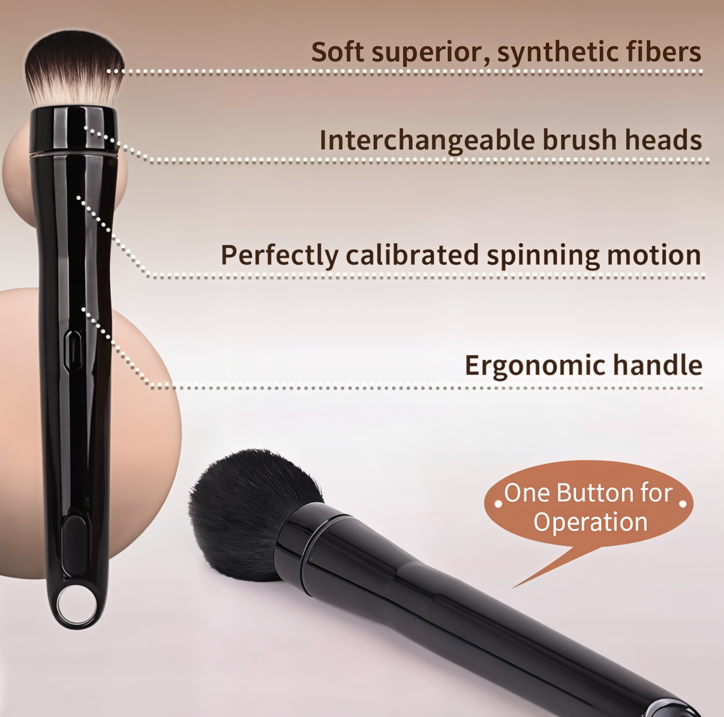 GlowBrush™ – Electric Makeup Brush