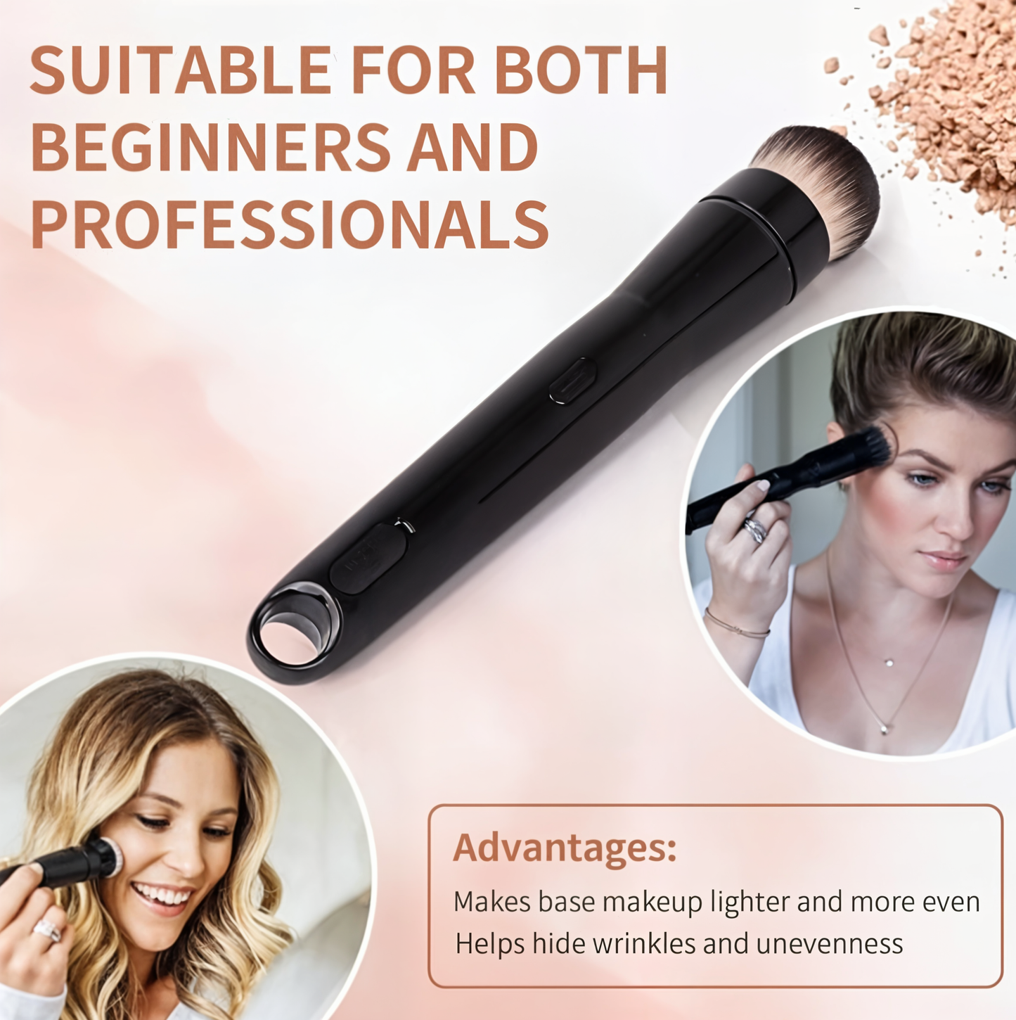 GlowBrush™ – Electric Makeup Brush