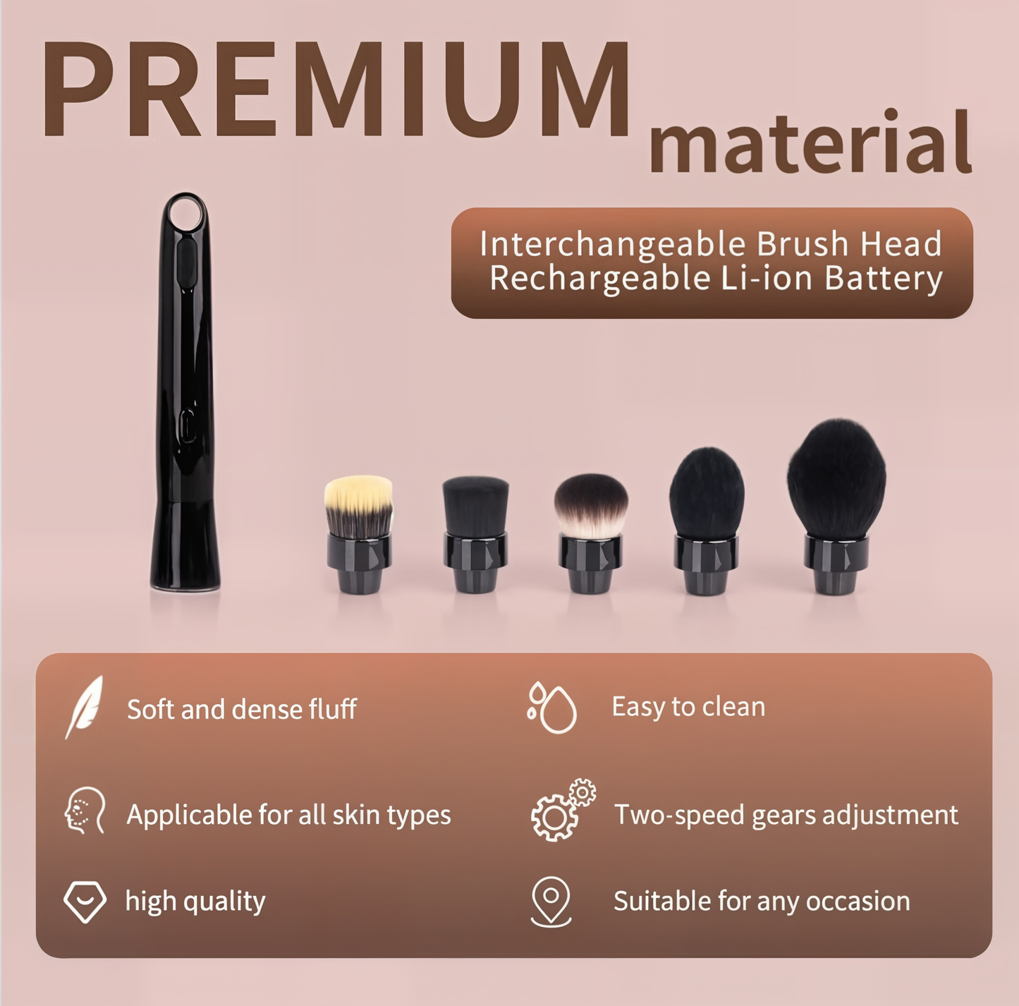 GlowBrush™ – Electric Makeup Brush