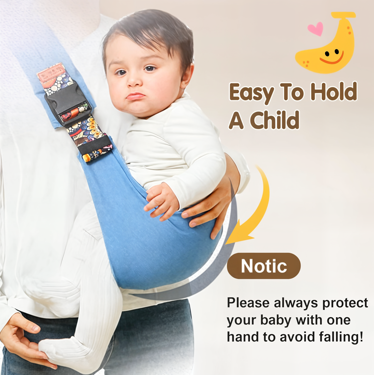 CarryMate™ - Adjustable Baby Carrier Crossbody