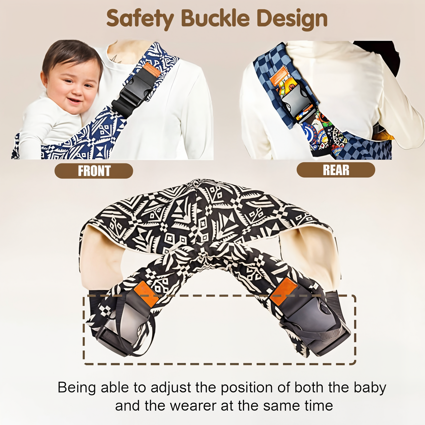 CarryMate™ - Adjustable Baby Carrier Crossbody