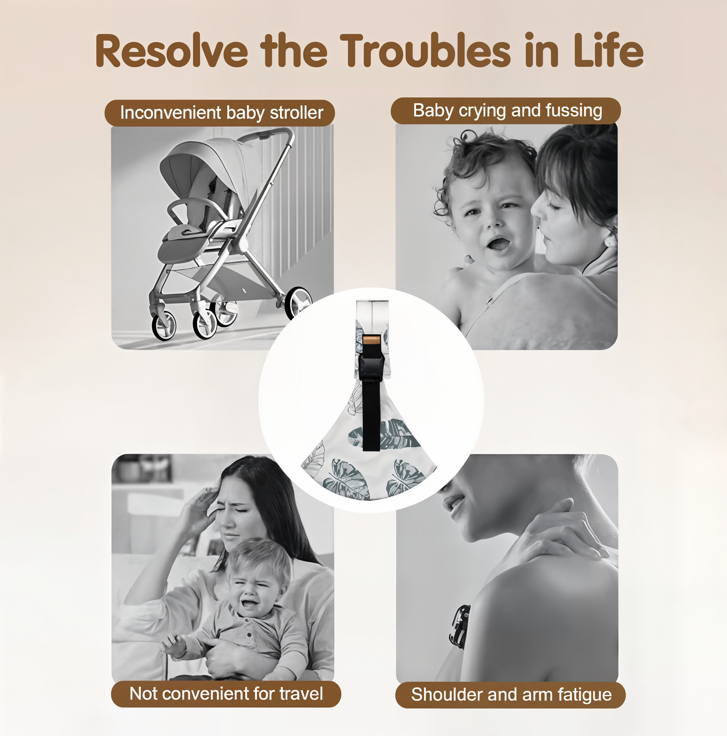CarryMate™ - Adjustable Baby Carrier Crossbody