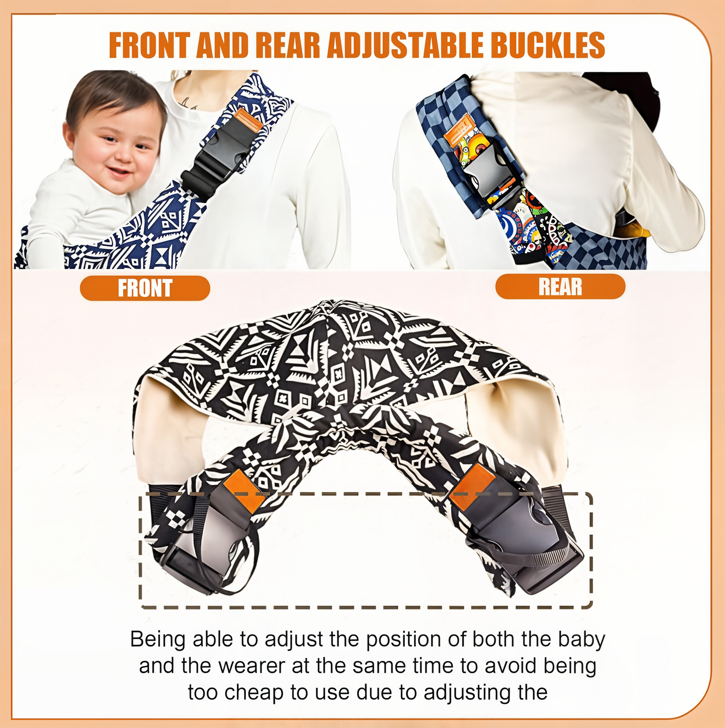 CarryMate™ - Adjustable Baby Carrier Crossbody