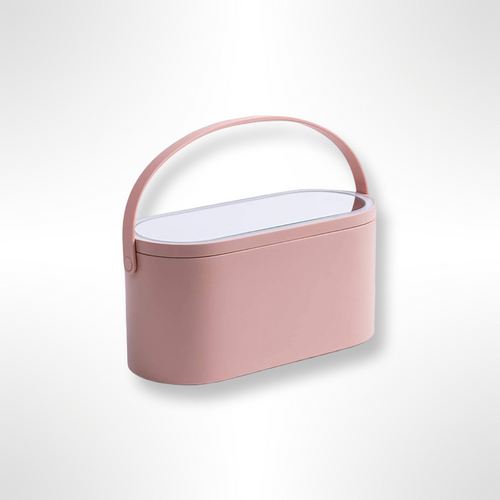 GlowBox™ - LED Storage Box with Makeup Mirror