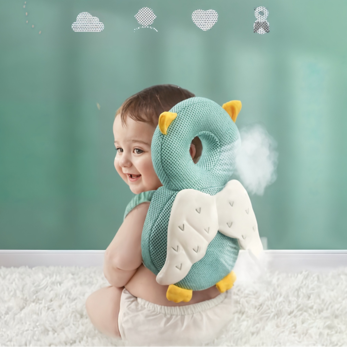 BumpGuard Pro™ - Advanced Baby Anti-Fall Headrest