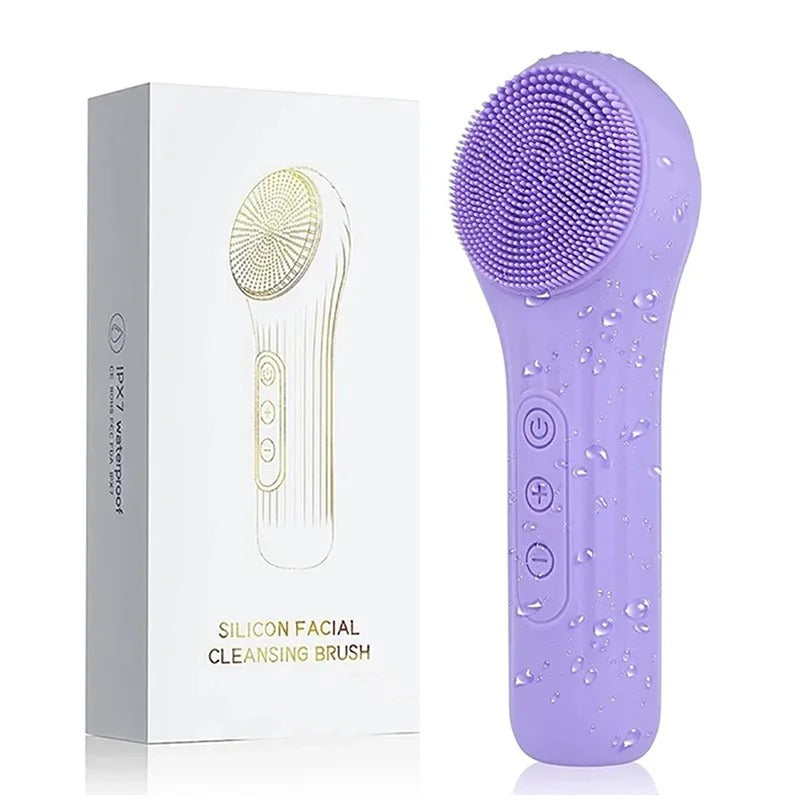PureSkin™ - Silicone Facial Cleansing Brush