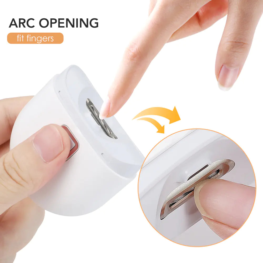 Automatic LED Electric Nail Clipper for All Ages