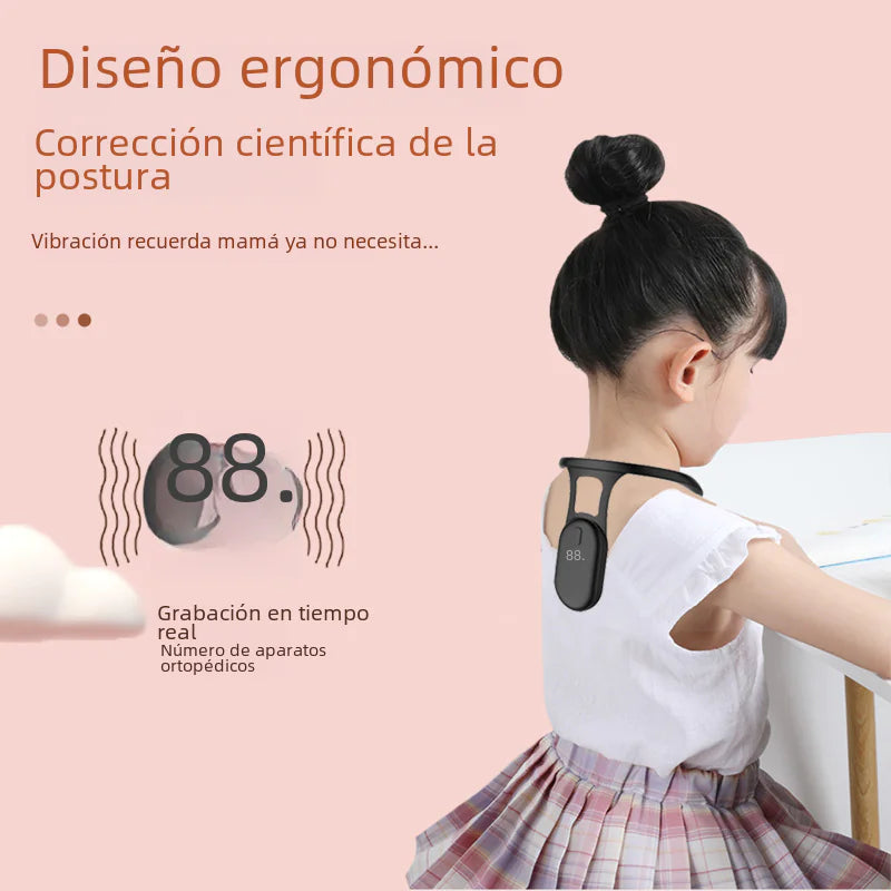 Posture Corrector with Vibration Alert and LCD Display
