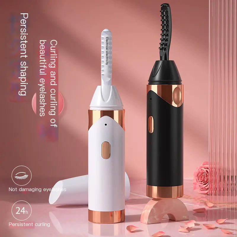 Electric Heated Eyelash Curler for Long-Lasting Curls
