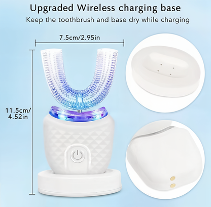 DuoBrush™ - Couples Rechargeable U-Shaped Automatic Toothbrush