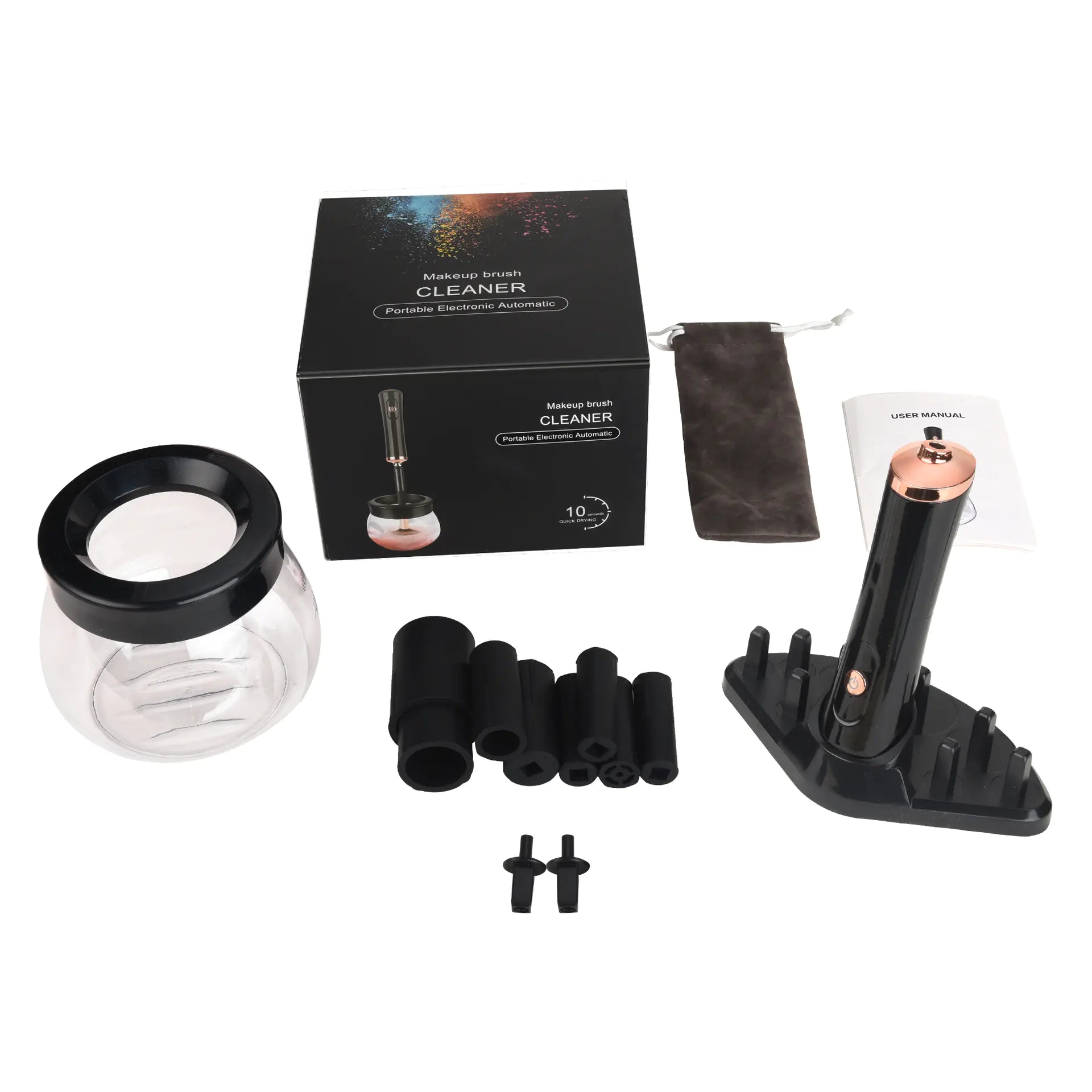 Electric Makeup Brush Cleaner and Washer Device