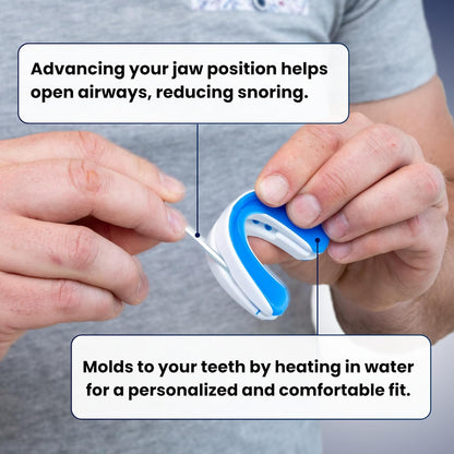 SilentNight™ - Adjustable Silicone Anti-Snoring Device