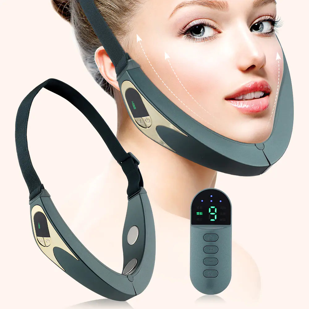 Microcurrent Face Lifting Massager for Skin Rejuvenation