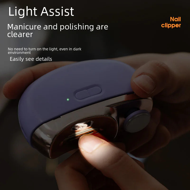 Electric Nail Clipper Set for Kids and Seniors
