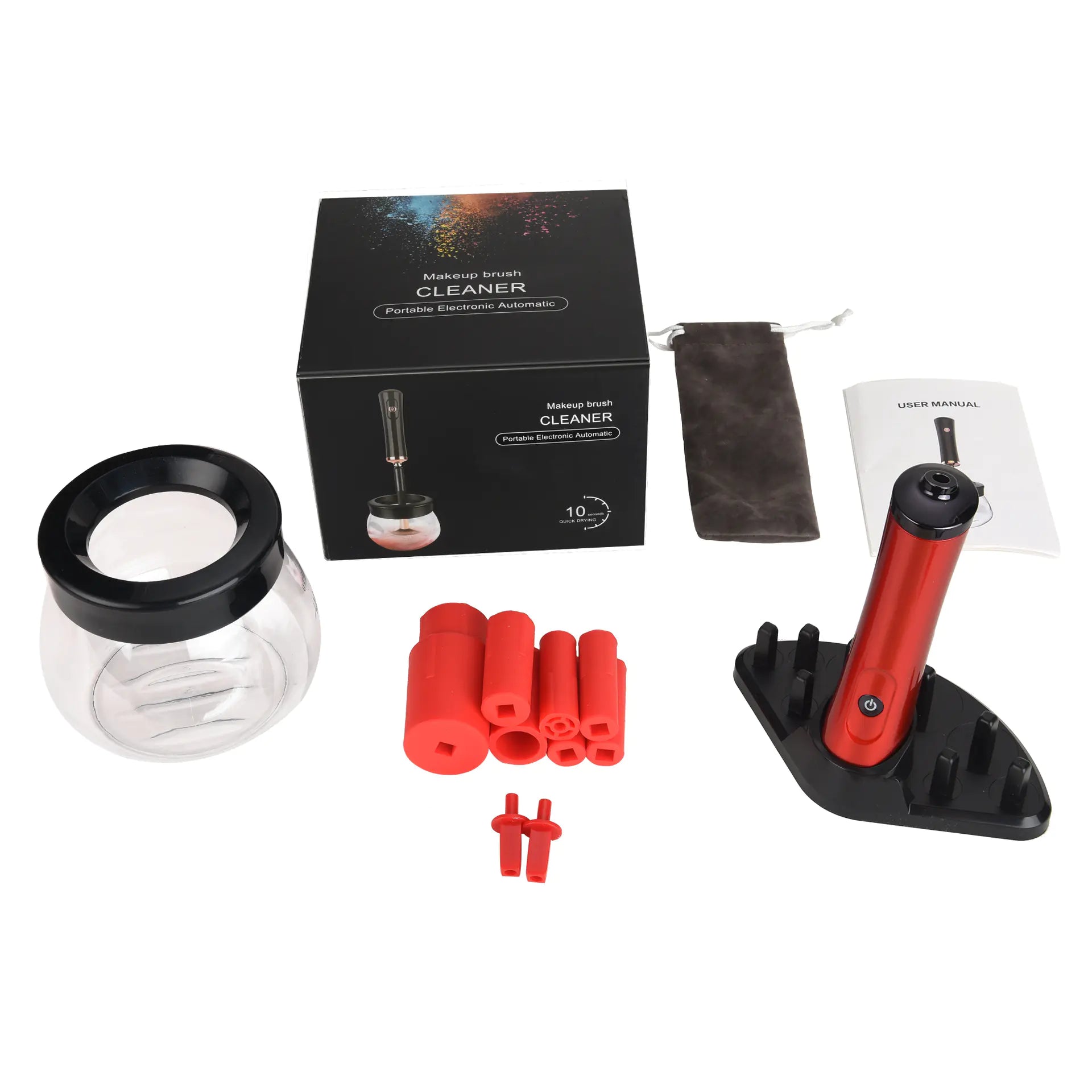 Electric Makeup Brush Cleaner and Washer Device