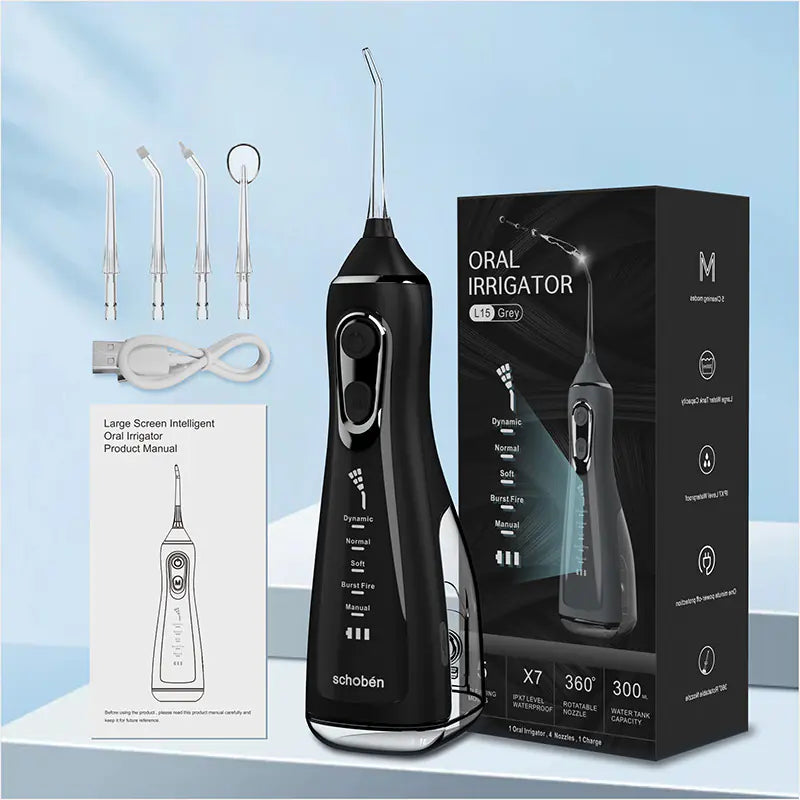 Portable Electric Oral Irrigator for Teeth Cleaning