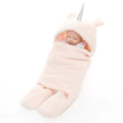 Unicorn Baby Blanket and Swaddle Wrap