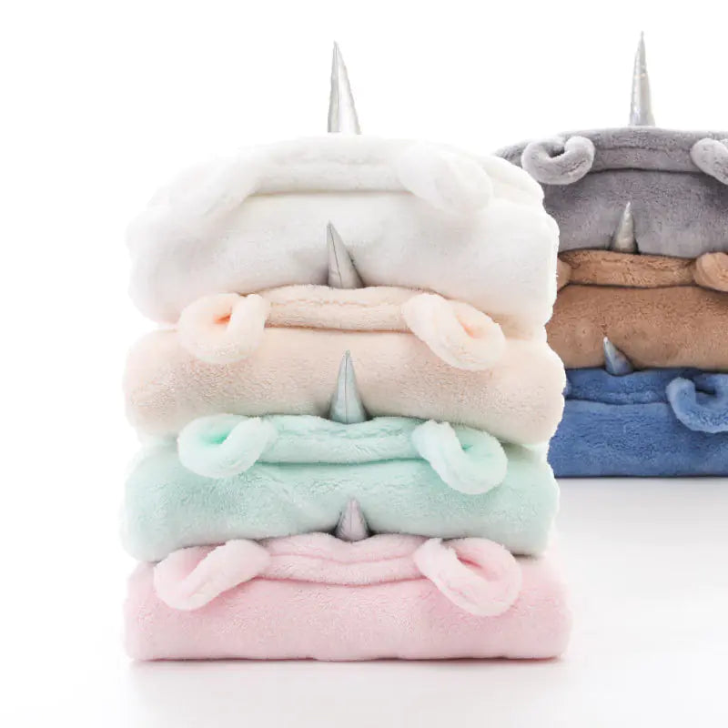 Unicorn Baby Blanket and Swaddle Wrap
