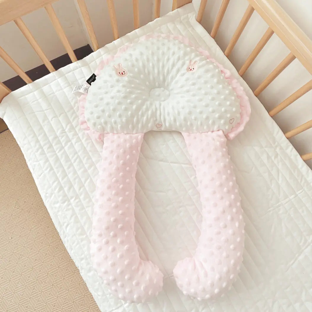 No Top Velvet Anti-Deviation Baby Head Pillow