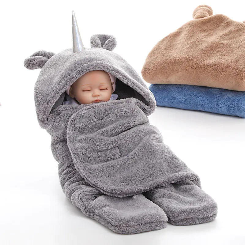 Unicorn Baby Blanket and Swaddle Wrap
