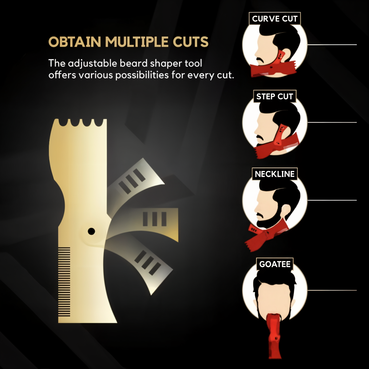 BeardMaster™ - Complete Beard Grooming Kit