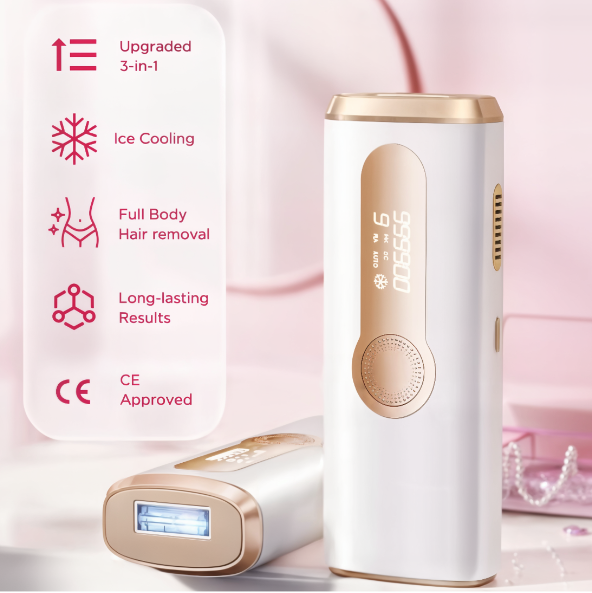 SilkFreeze™ - IPL Laser Hair Remover
