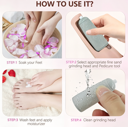 SoftStep™ – Electric Foot Callus Remover