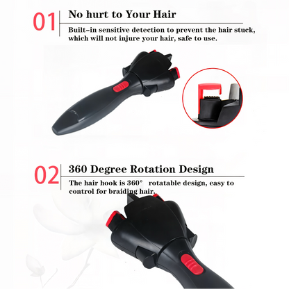 TwistPro™ - Automatic Hair Braiding Tool