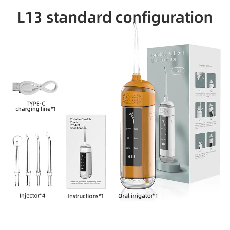 Portable Electric Oral Irrigator for Teeth Cleaning