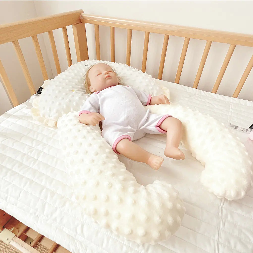 No Top Velvet Anti-Deviation Baby Head Pillow