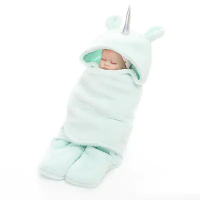 Unicorn Baby Blanket and Swaddle Wrap