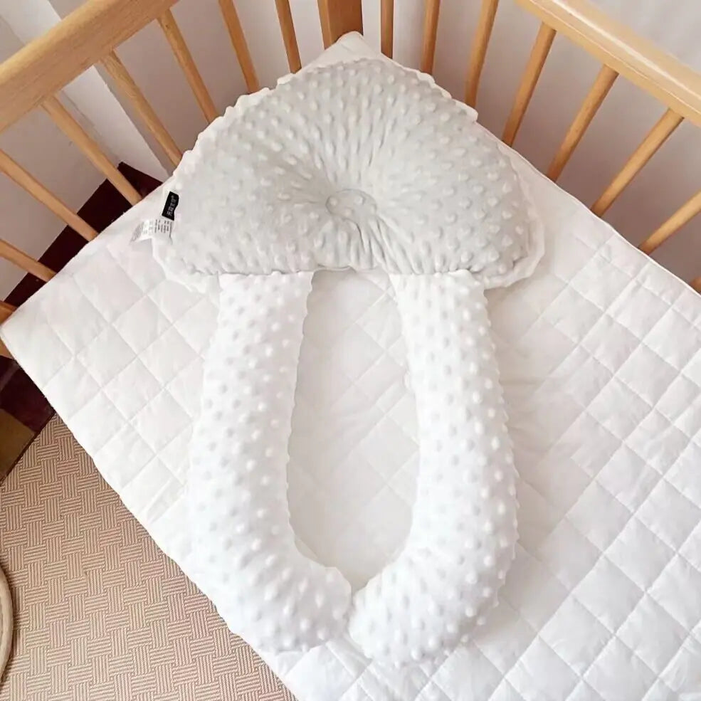 No Top Velvet Anti-Deviation Baby Head Pillow