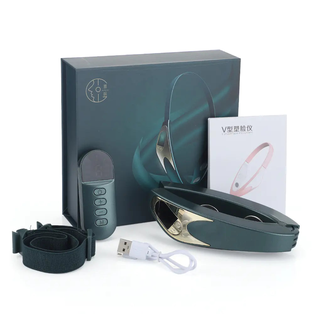 Microcurrent Face Lifting Massager for Skin Rejuvenation