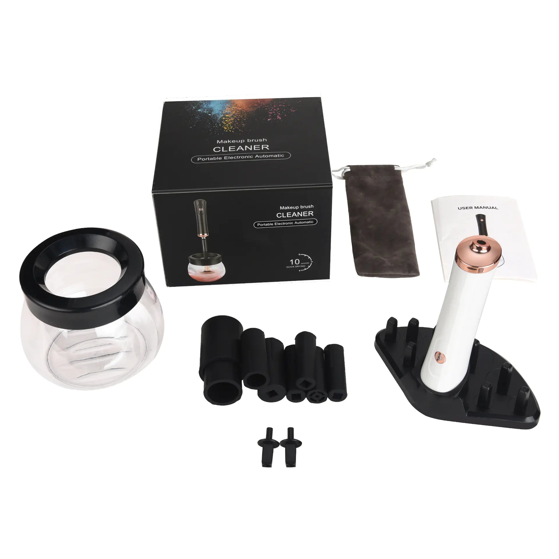 Electric Makeup Brush Cleaner and Washer Device