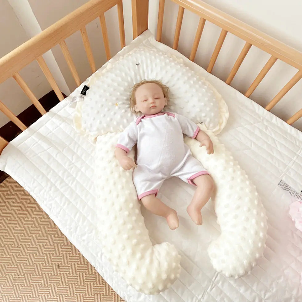 No Top Velvet Anti-Deviation Baby Head Pillow