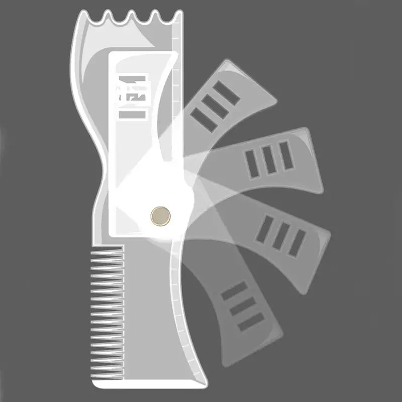 Adjustable Beard Shaping Tool and Styling Template