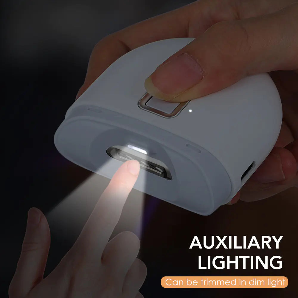 Automatic LED Electric Nail Clipper for All Ages